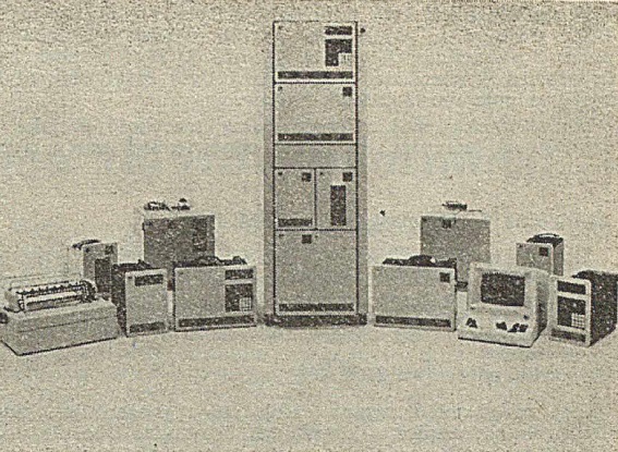 photo of 1970s IBM series 1 computer