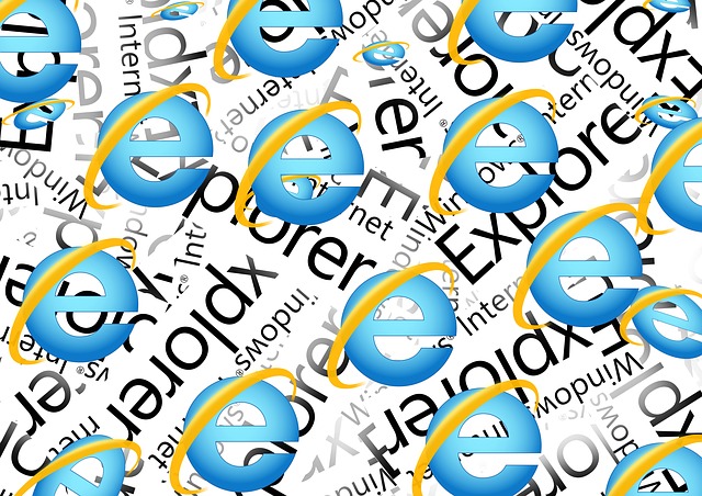 Microsoft Internet explorer icons