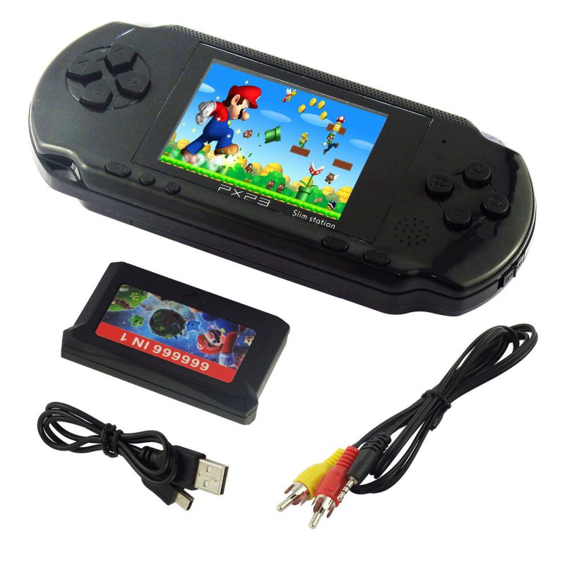 PXP 3 slimline retro handheld Play 16bit Sega games on this console