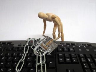 ransomware infected computer at NHS