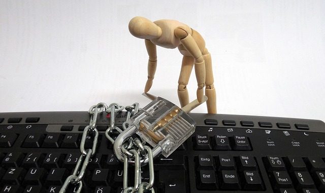 ransomware infected computer at NHS
