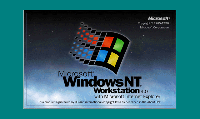 Microsoft revives Windows for Workstations Windows NT 4 Workstation loading screen