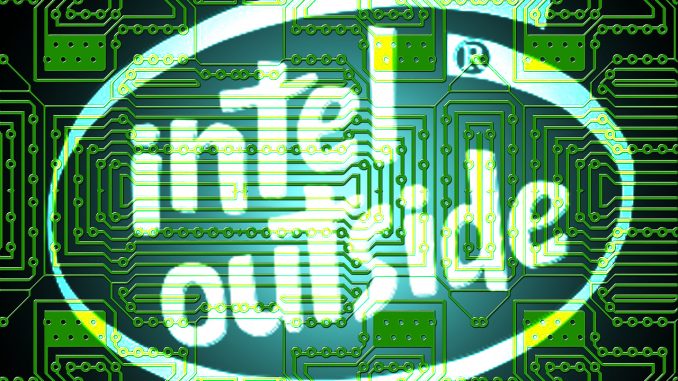 Intel Outside Apple rumoured to be switching Mac CPUs to ARM Intel outside logo